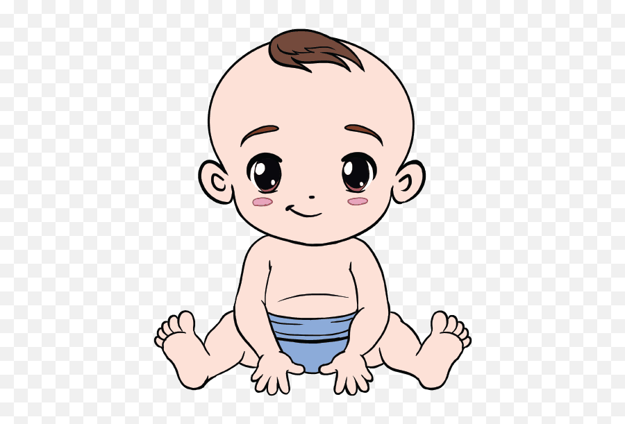 Baby Drawing - Small Baby Drawing Emoji,Baby Crawling Emoji