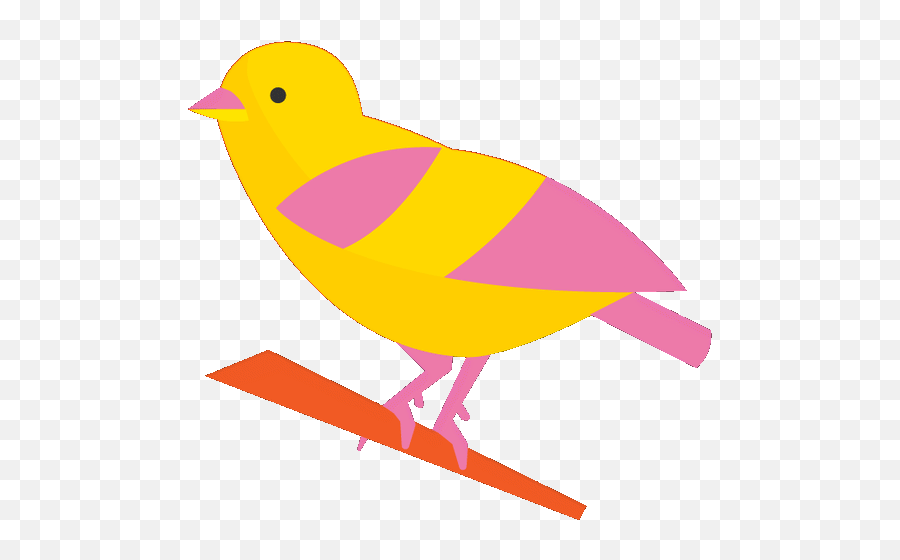 Top Birds Chirping Stickers For Android U0026 Ios Gfycat - Bird Chirping Animated Gif Emoji,Yellow Bird Emoji