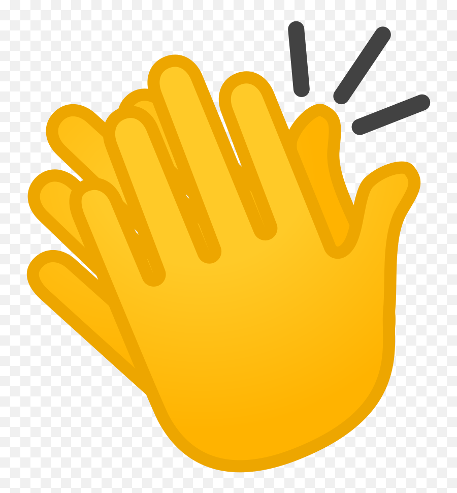 Clapping Hands Emoji Png Clipart Png All - Transparent Clap Emoji,Emoji Transparent
