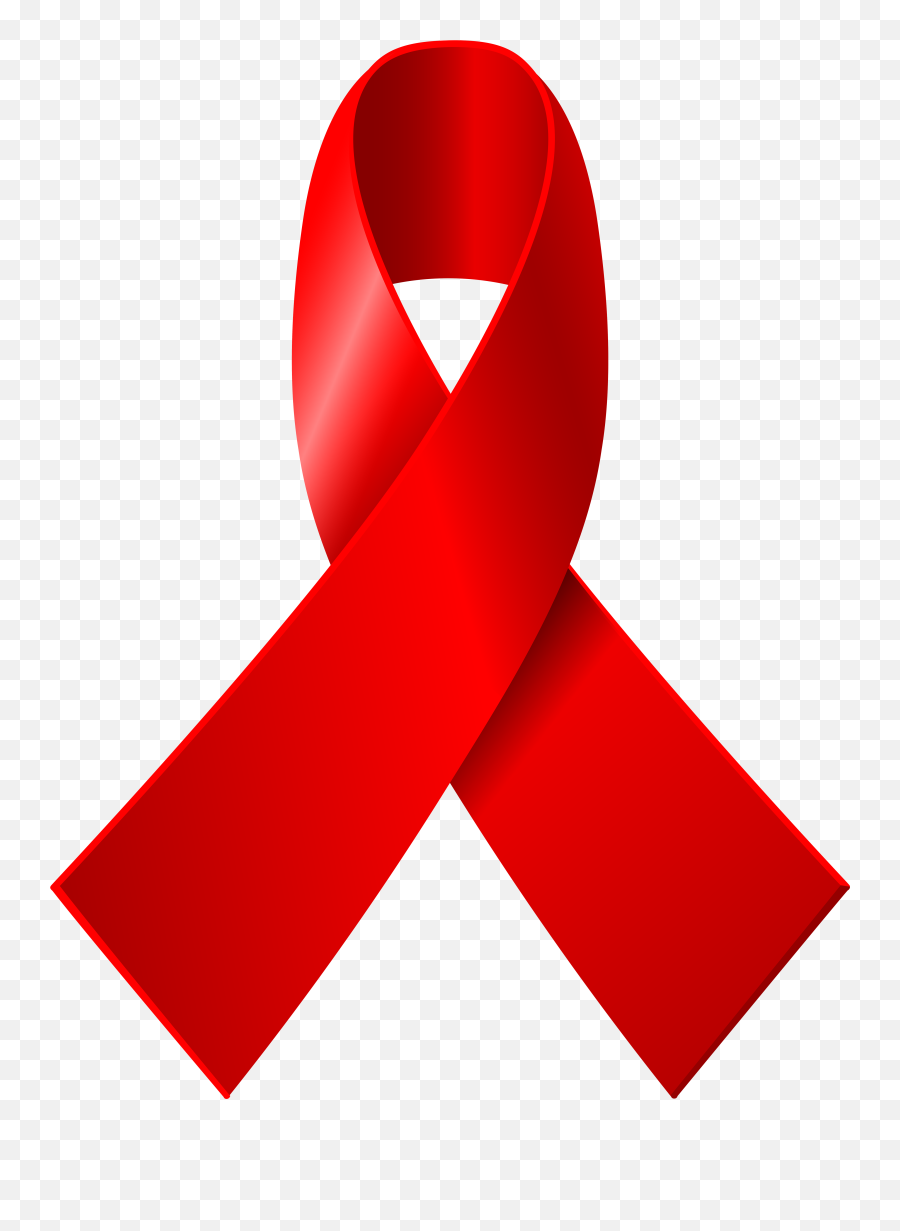Red Awareness Ribbon Png Clip Art - Transparent Red Ribbon Logo Emoji,Awareness Ribbon Emoji