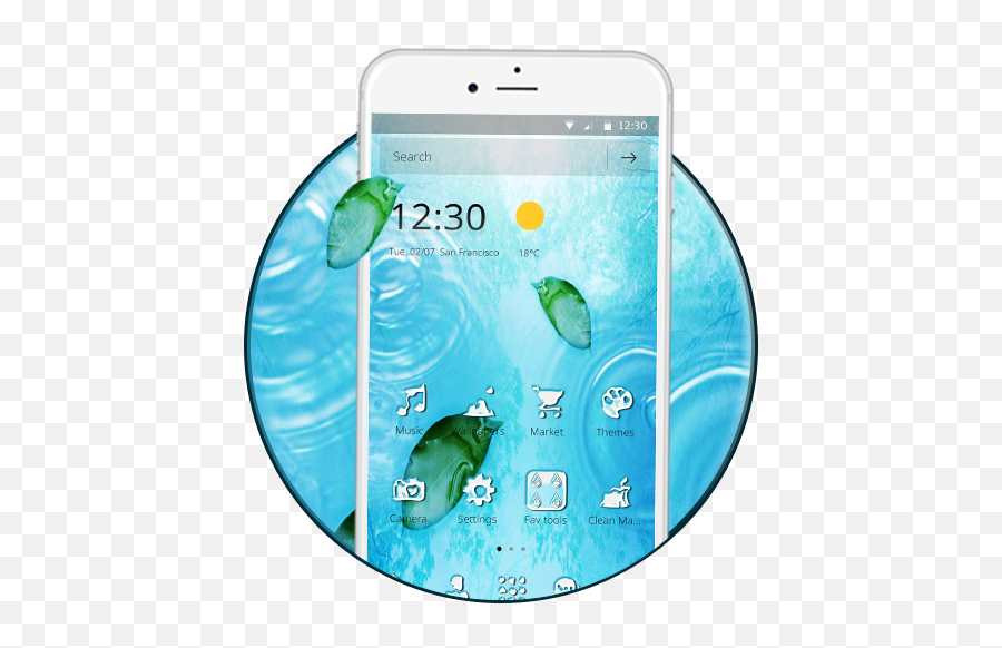 Amazoncom Sprinkling Water Drops Theme Appstore For Android - Iphone Emoji,Water Droplets Emoji