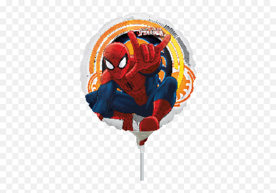 Anagram Licensed Mini Foil 22cm - Happy Birthday Spiderman Png Emoji,Spiderman Emoji