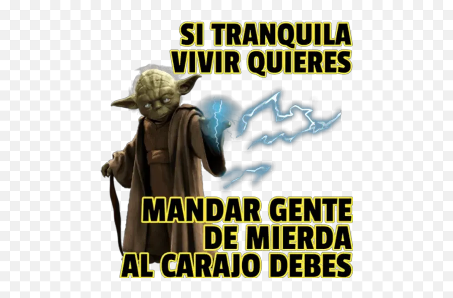 Maestro Yoda Stickers For Whatsapp - Yoda Sticker Whatsapp Español Emoji,Yoda Emoji Android
