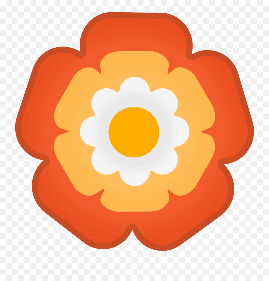 Rosette Emoji - Meaning,Purple Flower Emoji