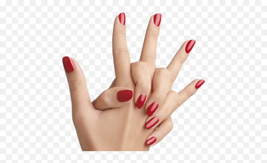 Nails Clipart Manicure - Png Download Full Size Clipart Red Fingernails Emoji,Nail Emoji