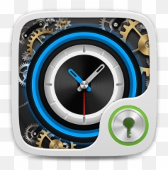 Privacygrade - Vertical Emoji,Clock Spaceship Clock Emoji