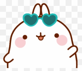 Molang Cute Panda Wallpaper Cute Love Gif - Dot Emoji,Molang Emoji