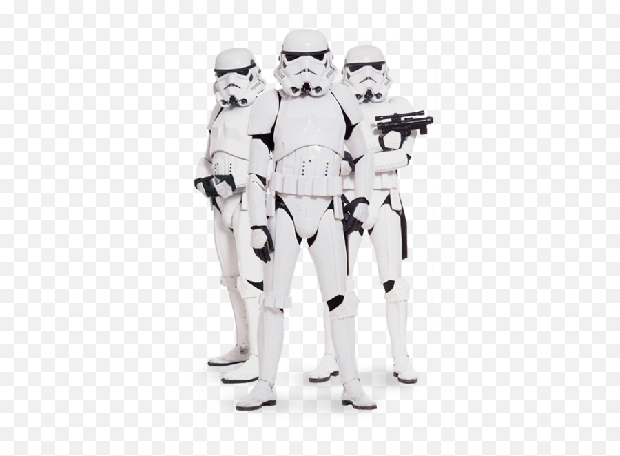 Stormtrooper Group Star Wars Transparent Png - Star Wars Png Stormtrooper Emoji,Storm Trooper Emoji