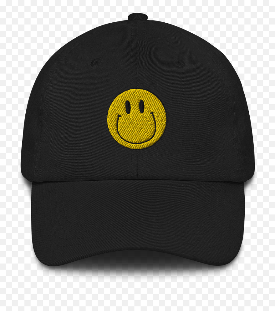 Squares Smiley - Happy Emoji,Emoticon With A Baseball Cap