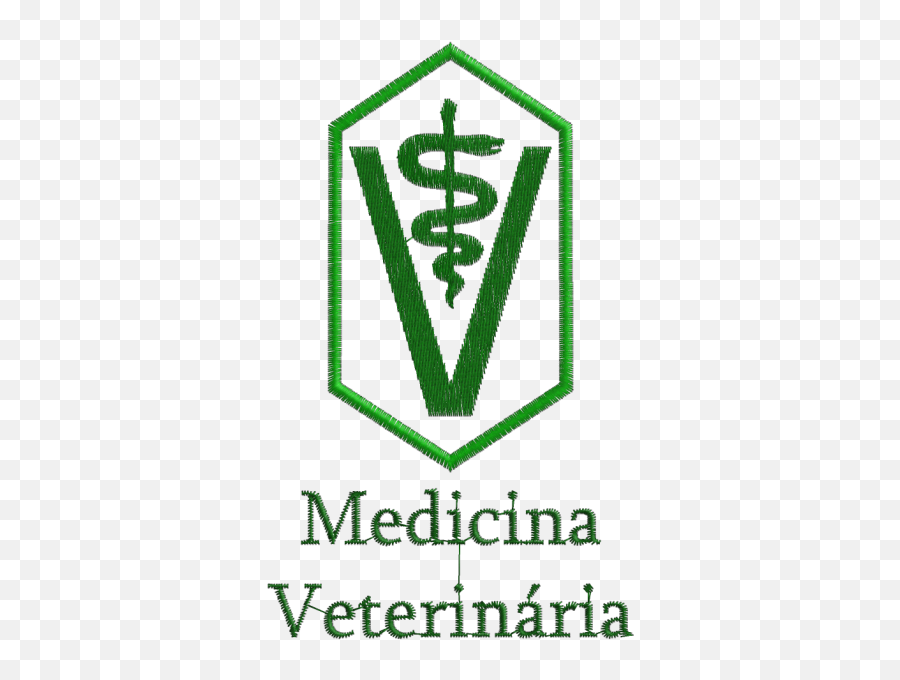 Matriz De Bordado Simbolo De Veterinária - Medicina Veterinaria Emoji,Emoticons De.mergulhador