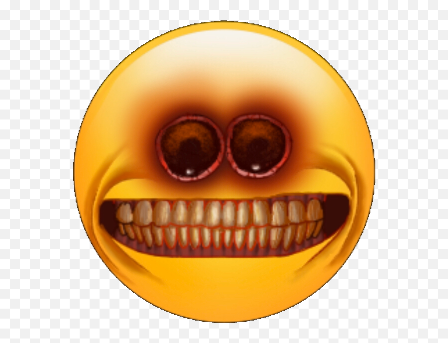 Cursedemoji Sticker - Cursed Emoji Meme,Scary Emoji