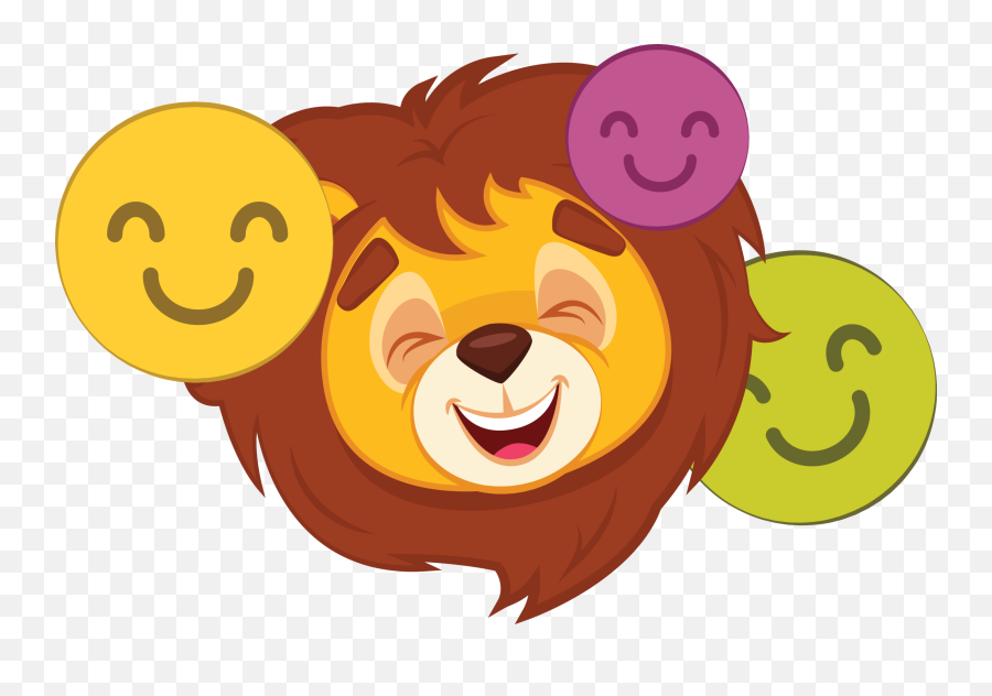 The Feelings Detective - Happy Emoji,Lion Showing Emotion