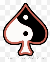 Queen Of Spades Symbol U0026 Free Queen Of Spades Symbolpng - Queen Of Spades Yin Yang Emoji,Queen Card With Two Emotions Tattoo