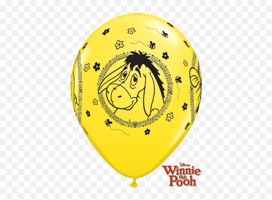 10 X 11 Winnie The Pooh Characters Assorted Qualatex Latex - Winnie The Pooh Balloons Foil Emoji,What Happened In Winnie The Pooh Emojis