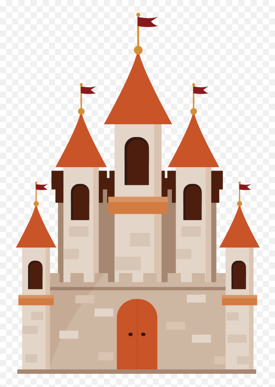 Rustic Castle Sketch Kids Sticker - Religion Emoji,Emoji Wallpaper For Bedroom