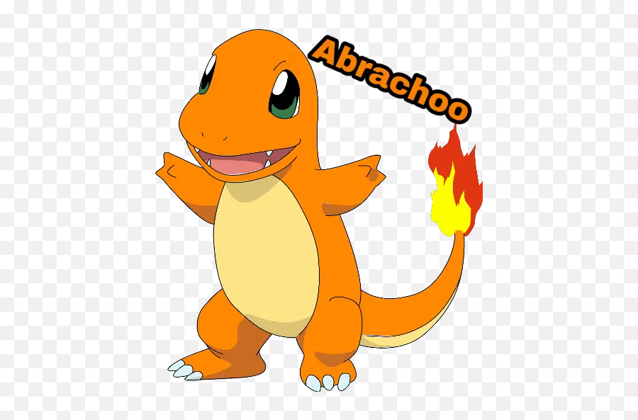 Pokemon Stickers For Whatsapp - Transparent Png Charmander Png Emoji,Pokemon Emoji For Whatsapp