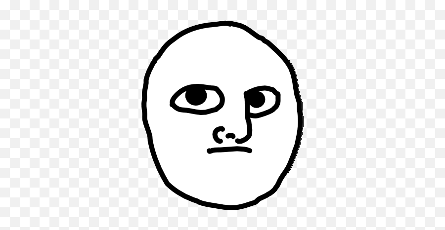 Image - Animated Gif Troll Face Gif Emoji,No Emotion Face Gif