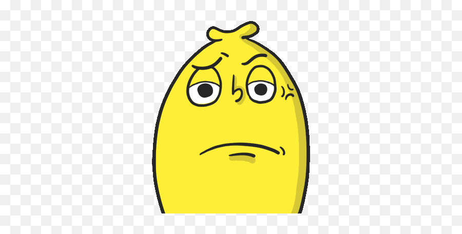 Mr - Happy Emoji,Banana Emoticon Gif