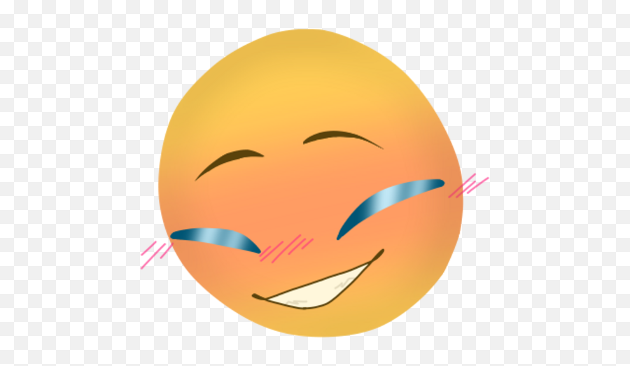 Made Some Blush Emojis For Me And My Fren Fandom - Wide Grin,Jogger Headband Emoji