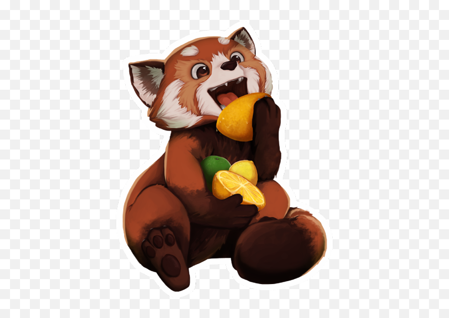 Iphone Emoji Smirk Emoticon - Clipart Red Panda Cartoon,Red Panda Emoji