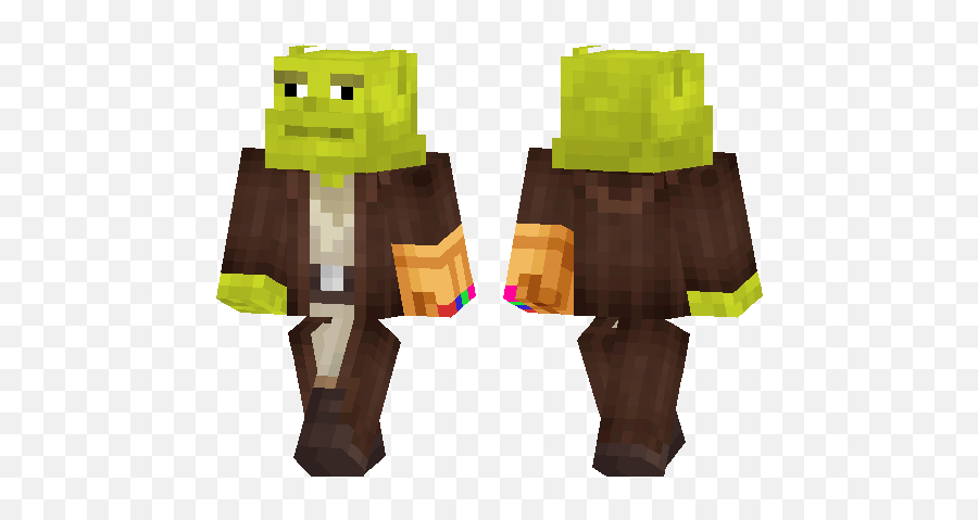 Shrek Thanos Minecraft Pe Skins - Mono Little Nightmares Minecraft Skin Emoji,Shrek 4 Script In Emoji