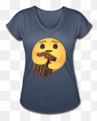 Tri Emoji,Comfort Hug Emoticon