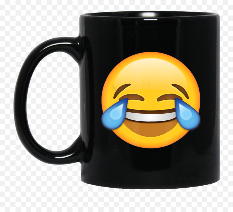 Emoji Tears Of Joy Laughing Jovial Funny Face Texting Coffee - Red Panda Mug,Smiley Emoticon With Tears