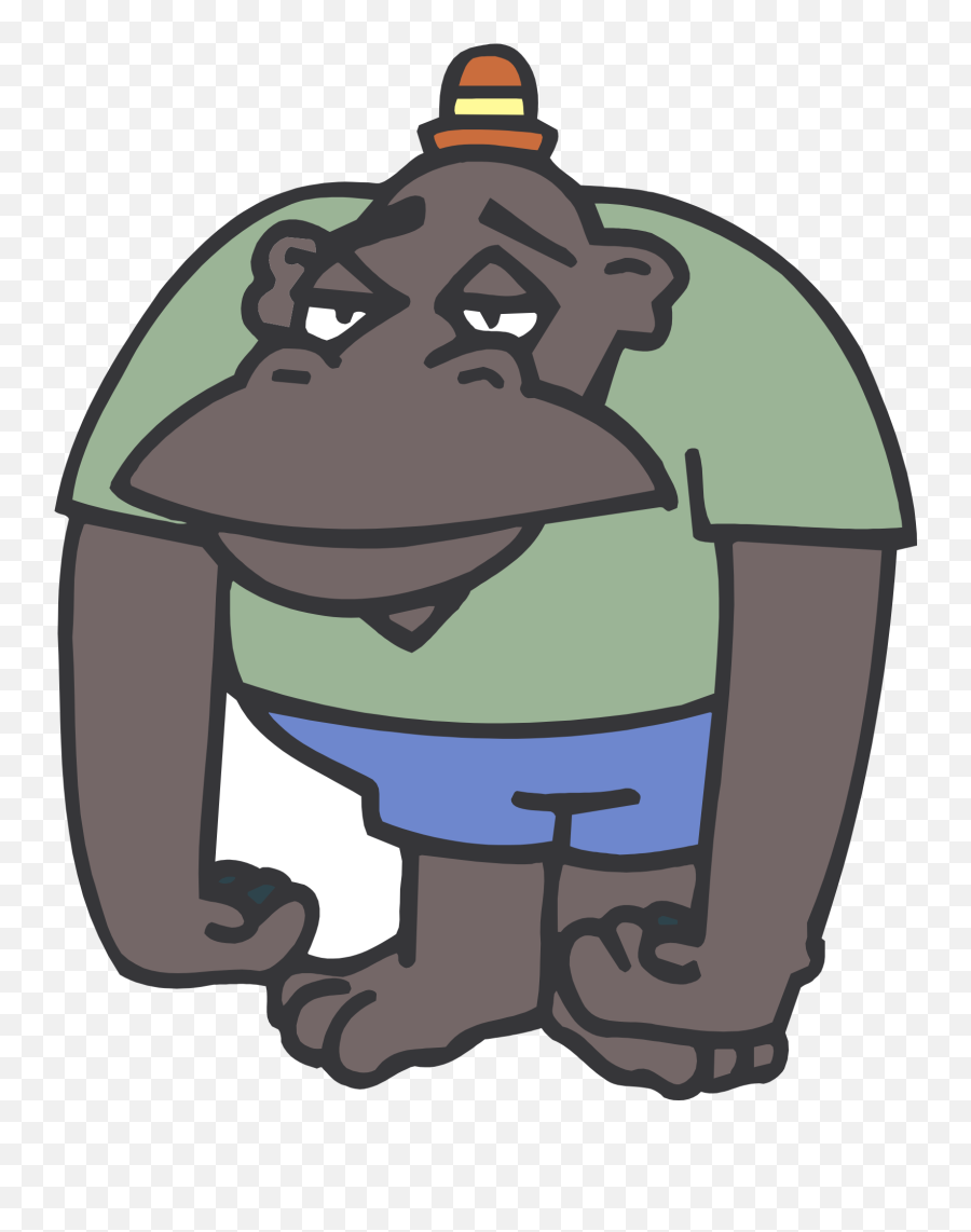 Monkey In Clothes As A Graphic Image Free Image Download - Ape With A Hat Emoji,Graphic Depictions Of Emotions
