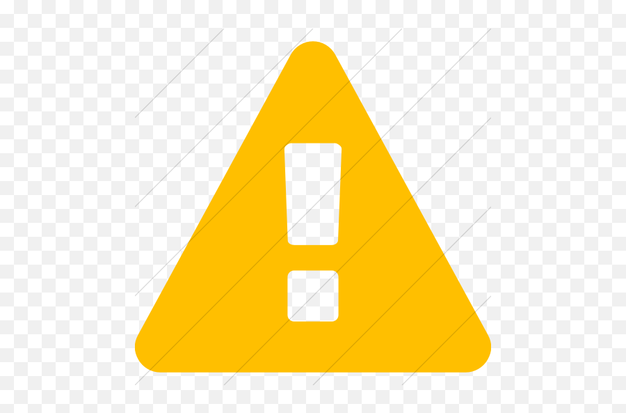 Iconsetc Simple Yellow Bootstrap Font Awesome Warning Icon - Font Awesome Warning Icon Emoji,Ios Warning Sign Emoticon