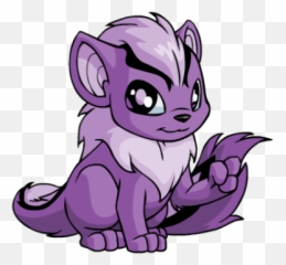 Purple Xweetok - Xweetok Neopets Emoji,Purple With, Emotion
