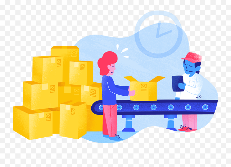 Two Factory Workers Working On An Assembly Line - Play Transparent Factory Worker Png Emoji,Female Factory Worker Emoji
