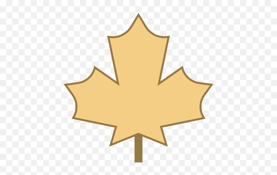 Autumn Leaf Free Icon Of Responsive - Icono Otoño Emoji,Maple Leaf Emoticon For Facebook