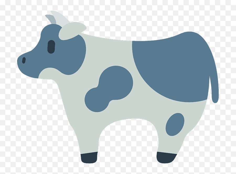 Cow Emoji - Vaca Emoji,Skype Emoji