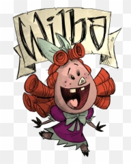 Wilba - Thumb Don T Starve Hamlet Characters Clipart Emoji,Don't Starve Together Yawn Emoticon