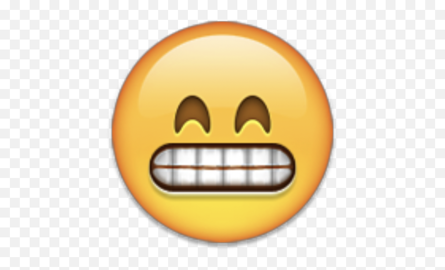Emoji - Transparent Background Teeth Emoji,Bernie Emoji