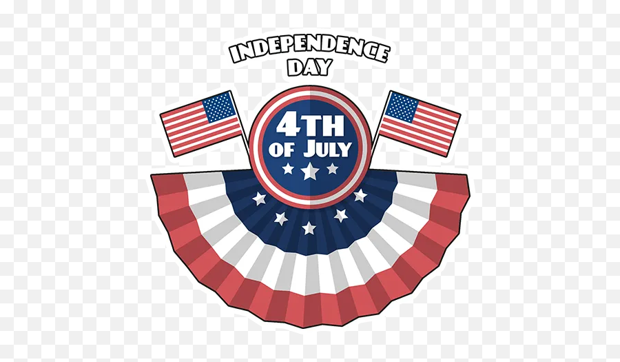 Independence Day By Wesley - Sticker Maker For Whatsapp Emoji,4yh Of July Flag Emojis