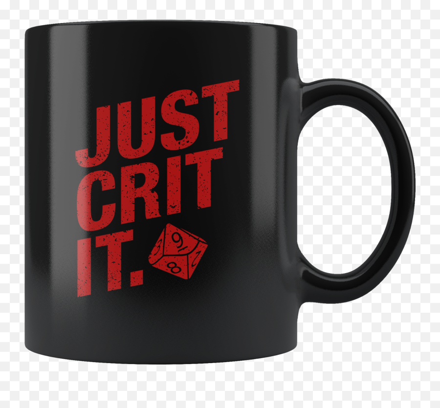 Cheap And High Quality Just Crit It Mug - Funny Dnd Du0026d Dm Emoji,Pacific Rim As Emojis