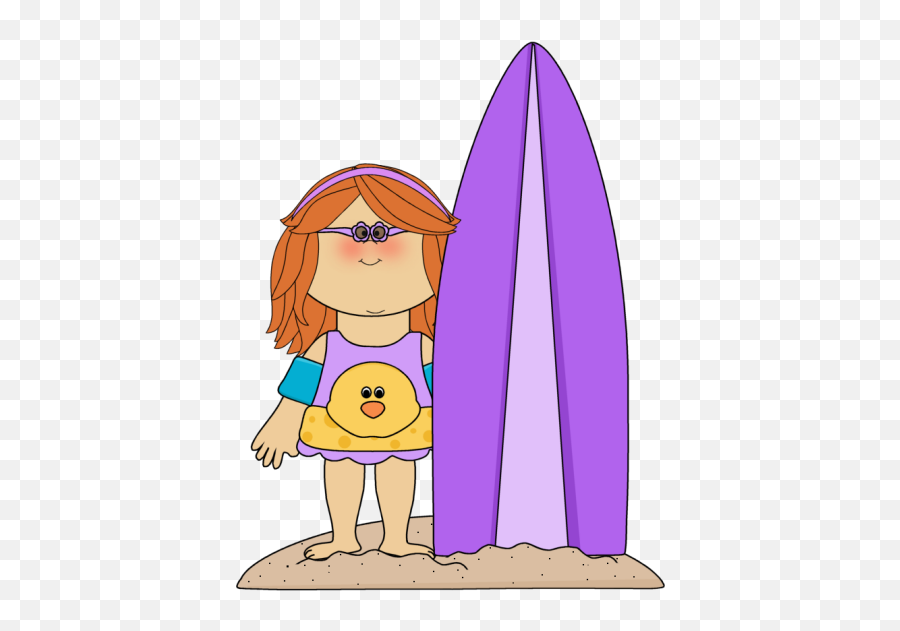 Free Summer Surfing Cliparts Download Free Clip Art Free - Clip Art Surfing Girl Emoji,Surfing Emoji