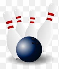 Bowling Clipart - Bowling Clipart Transparent Emoji,Bowling Emoticon
