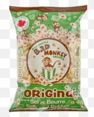 Large Format Popped Popcorn Bags Bad Monkey Popcorn Emoji,Emoji Annoncer