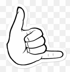 Spurs Up Sticker Emoji,Hand 1 Finger Emoji