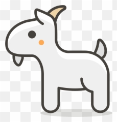 Goat Emoji Clipart - Cabra Icon,Goat Emoji