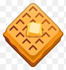 Waffle Emoji - Eggo Waffles,Indecisive Emoji