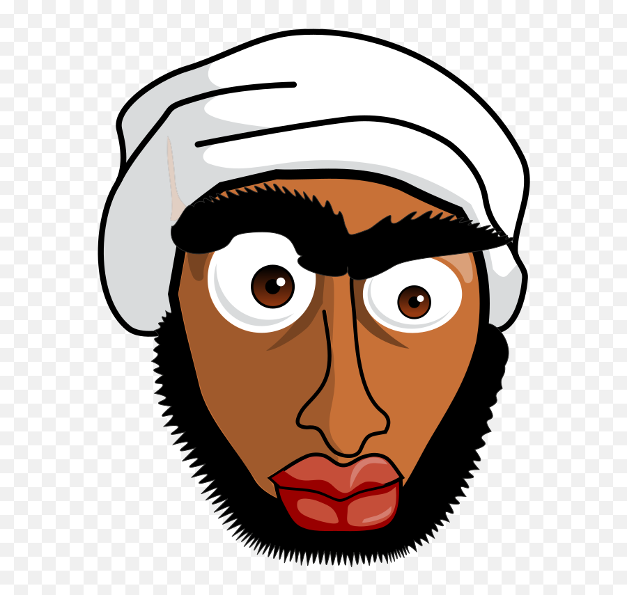 Angry Arab Man Cartoon Clipart - Arabian Man Cartoon Emoji,Dantdm Emoji
