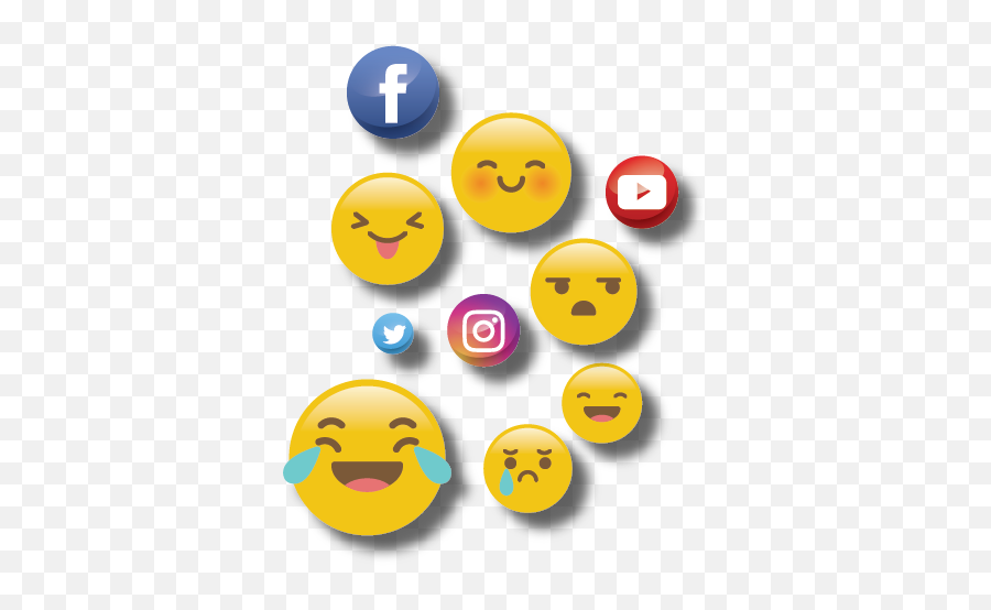 Social Media Marketing U2014 Build U0026 Evolve - Happy Emoji,Social Media Emoticon