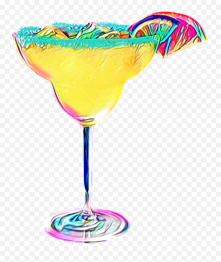 Margarita Sticker By Kiki11 - Martini Glass Emoji,Margarita Emoji