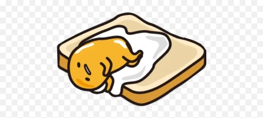 Gudetamau201d Stickers Set For Telegram - Gudetama Sticker Emoji,Gudetama Emoticon