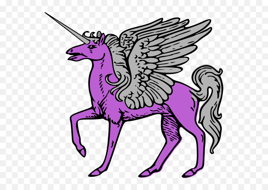 Unicorn Free To Use Clipart 4 Clipartbarn - Clipartix Purple Unicorn Cartoon Emoji,Unicorn Emoji Outline