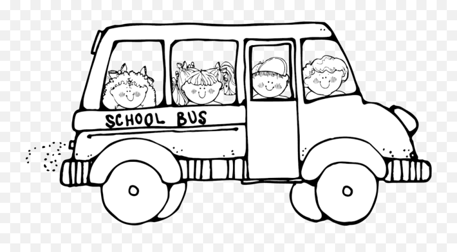 Bus Pictures For Kids - Coloring Home Clipart School Bus Black And White Emoji,Dirty Emoji Coloring Sheets