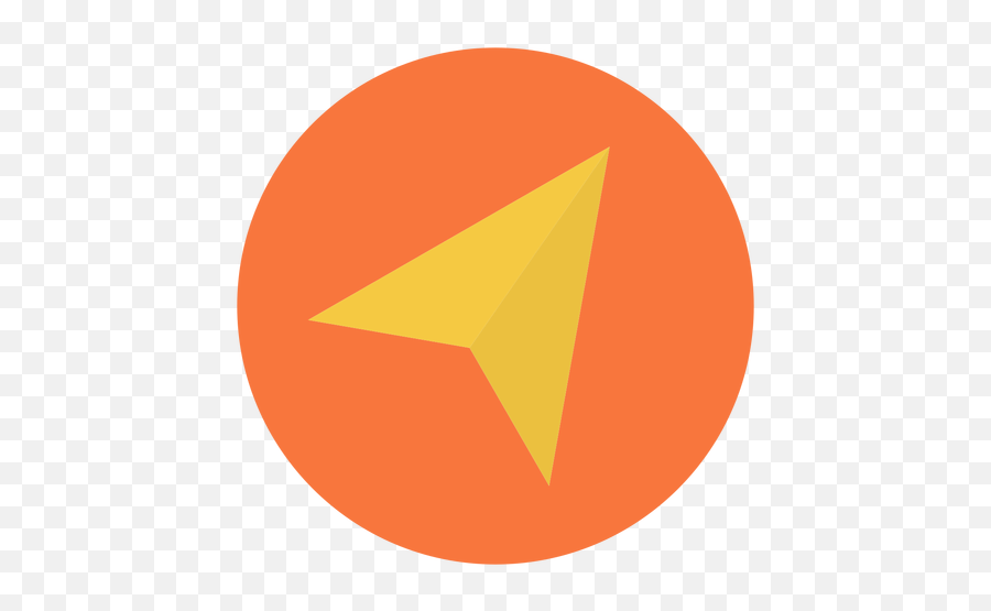Compass Arrow Flat Icon - Transparent Png U0026 Svg Vector File Vertical Emoji,Compass Emoji